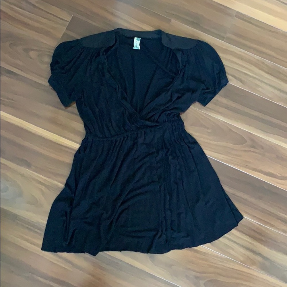 Free people low v neck top